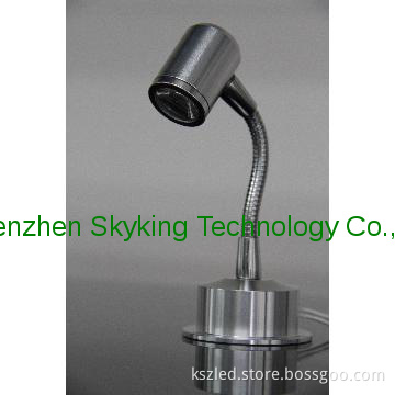 LED spotlight for display counter